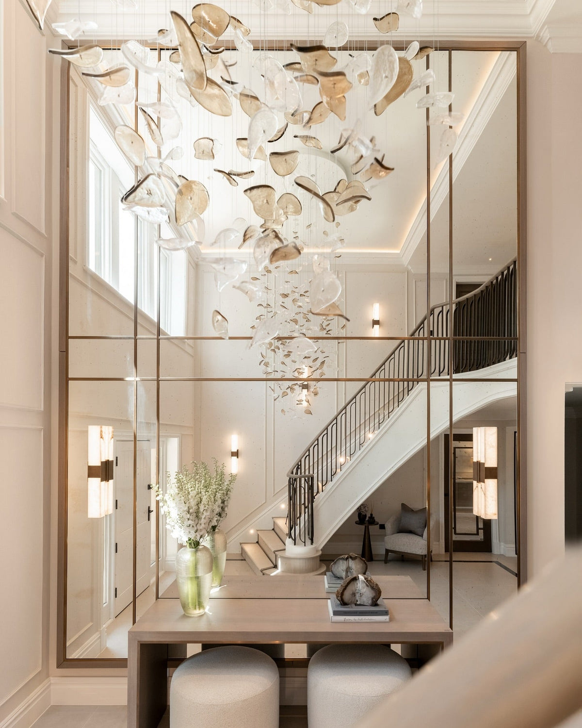 What Size Chandelier Do I Need for a Two-Story Foyer?