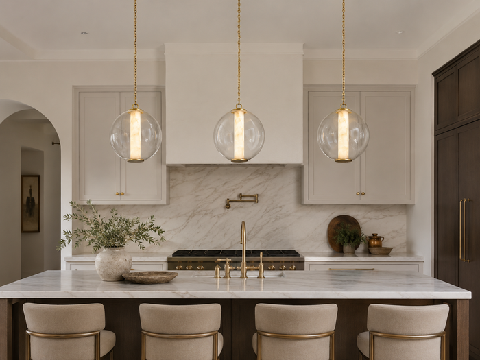 Alabaster Kitchen Lighting Guide: Pendants, Ceiling Lights, and Sconces