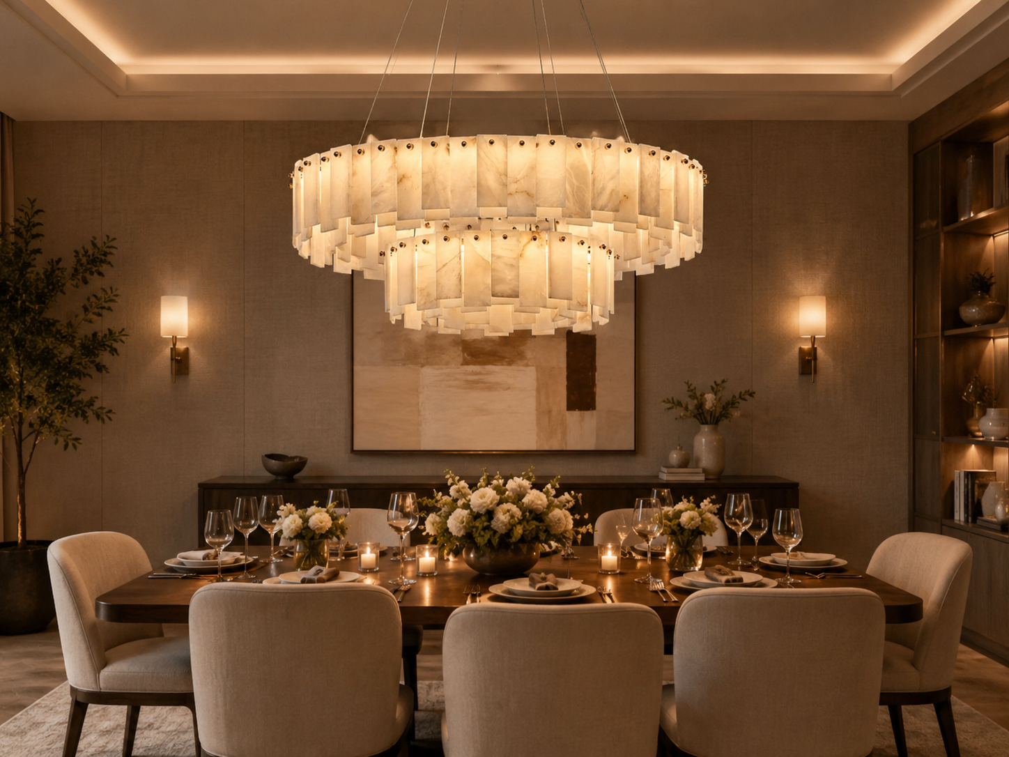 Alabaster Chandelier Buying Guide: Glow, Scale, and Custom Options