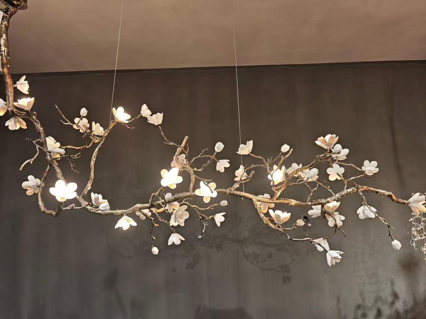 Branch Ginkgo Ceramic Flower