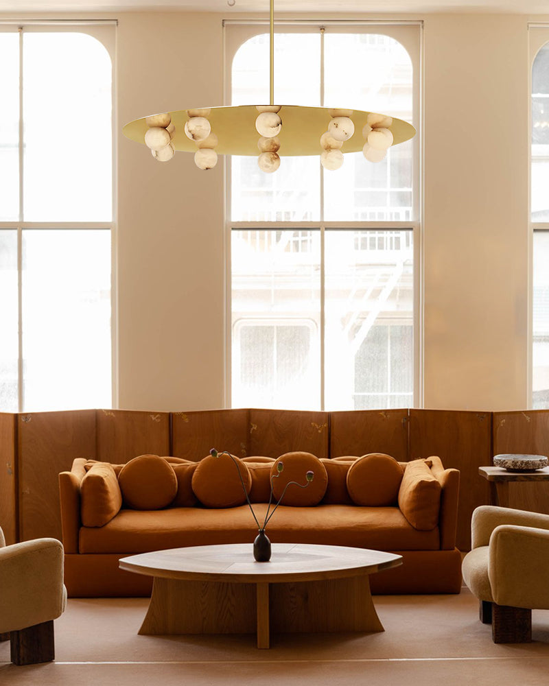 Designer Disc Chandeliers collection by Bling Lighting Studio