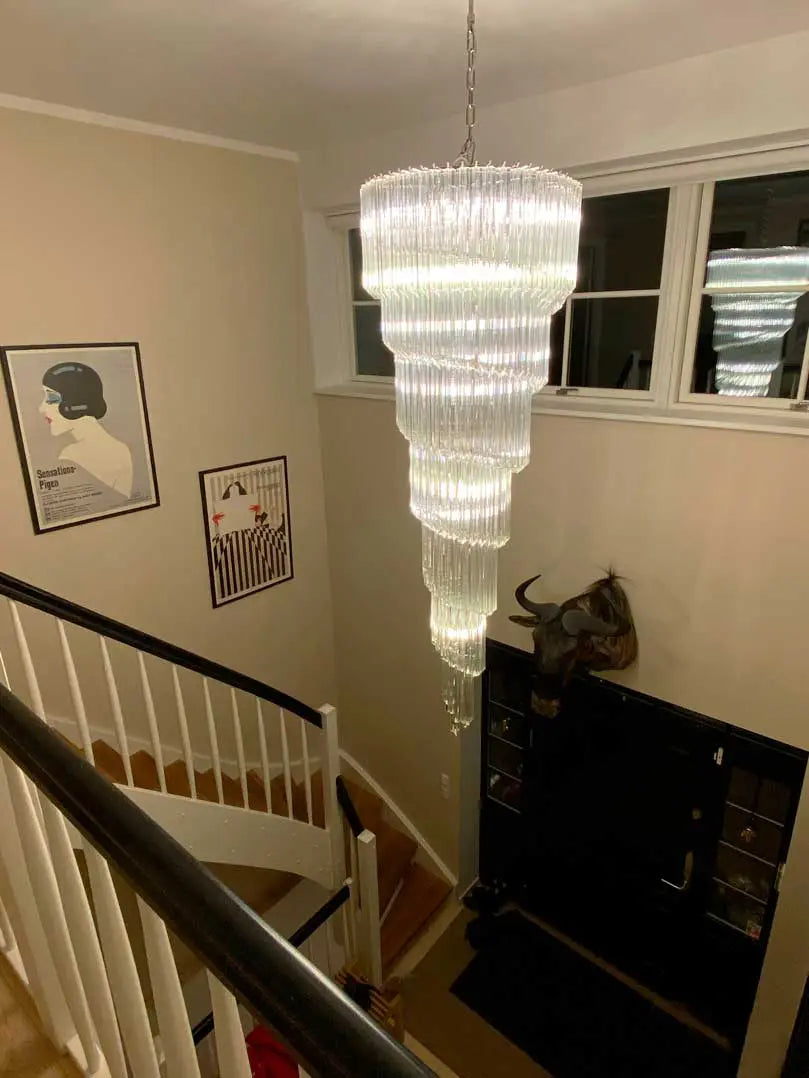 Designer Spiral Chandeliers collection by Bling Lighting Studio