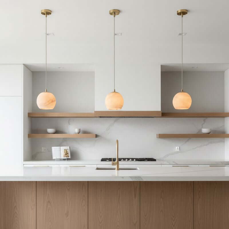 Alabaster Pendant Lights