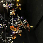 Luxury Branch Flower Crystal Chandelier for High Ceilings product image