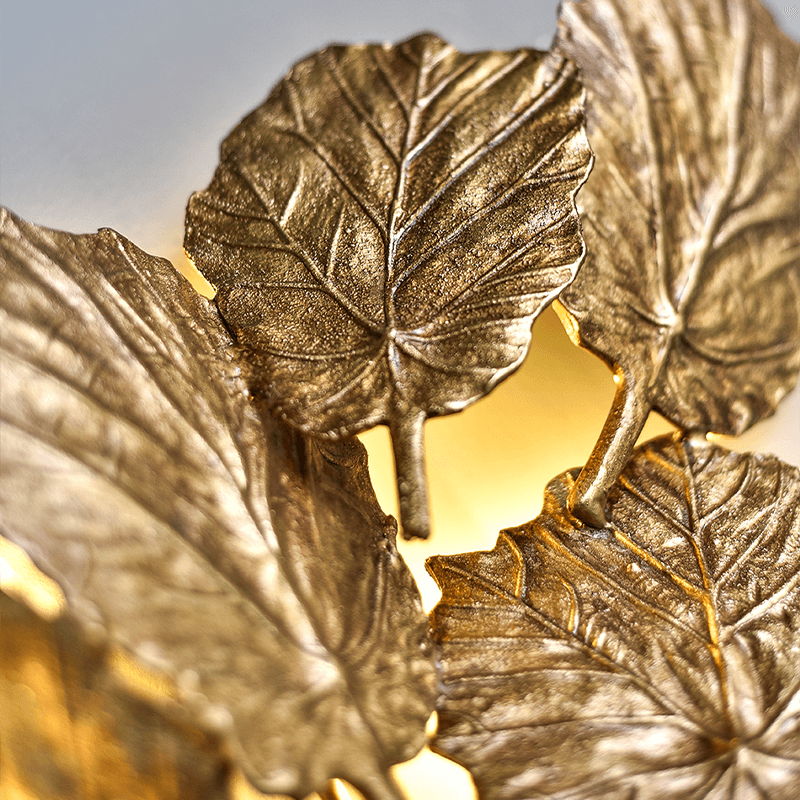 Gold Leaf Handmade Branch Wall Sconce product image