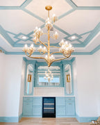 Mina Luxury Branch Flower Chandelier by Bling Lighting Studio
