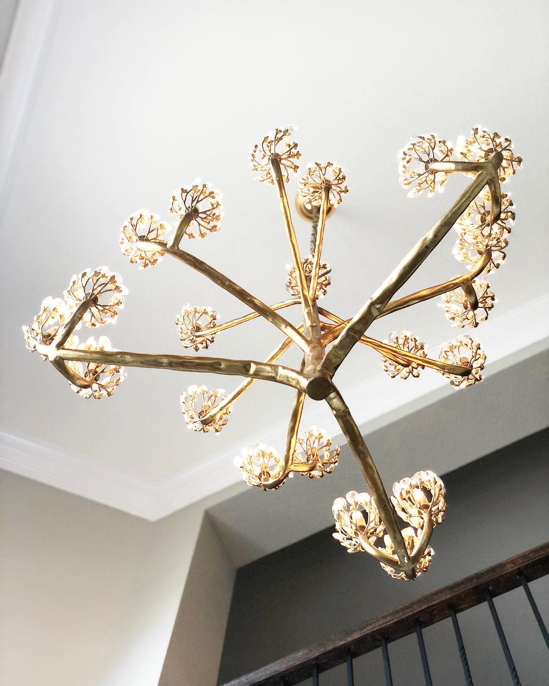 Mina Luxury Branch Flower Chandelier by Bling Lighting Studio