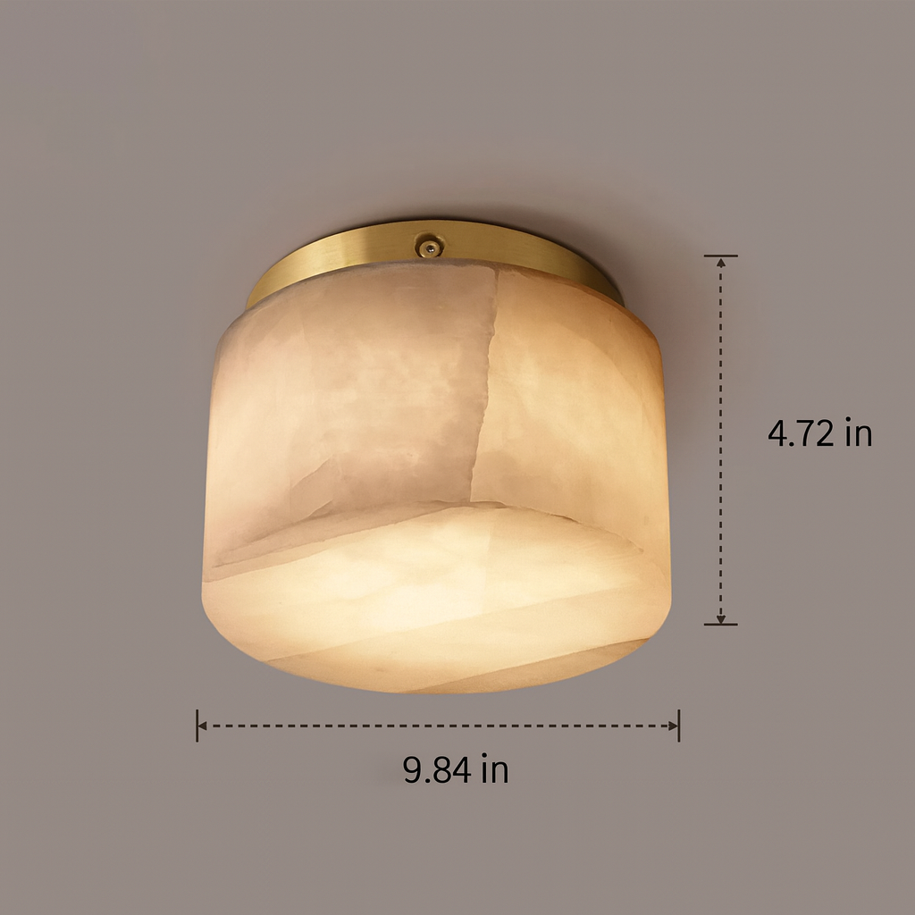 Milton Alabaster Flush Mount chandelier product image