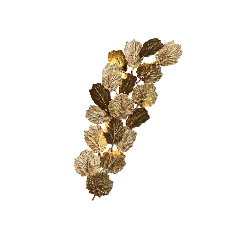 Gold Leaf Handmade Branch Wall Sconce product image