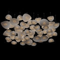 Ivory Pebble Cloud Chandelier