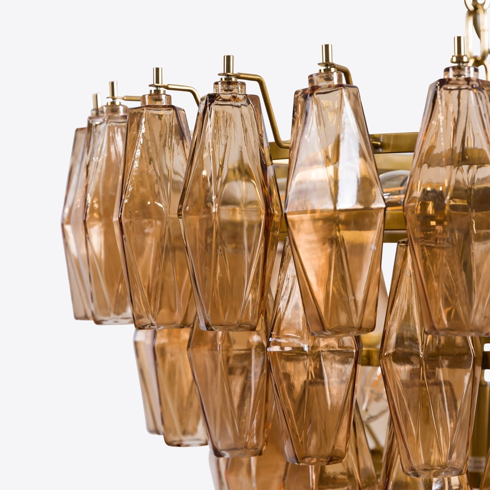Modern Asti Murano Poliedri Chandelier product image