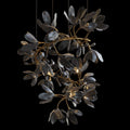 Black Magnolia Branch Chandelier