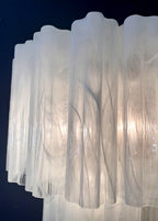 Murano Wall Lamp | 13 Alabaster White Tube Glass