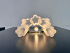 Murano Wall Lamp | 5 Matte Tube Glass | Set of 2