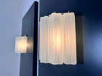 Murano Wall Lamp | 5 Matte Tube Glass | Set of 2