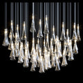 Crystal Cone Cluster Chandelier