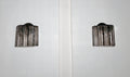 Murano Wall Lamp | 5 Smoked Tube Glass | Set of 2