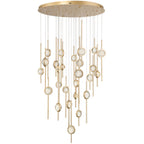 Velveton Seeded Glass Chandelier