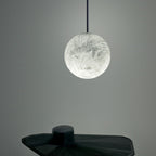 Glacera Alabaster Sphere Staircase Chandelier,Multi Pendant Light by Bling Lighting Studio