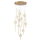 Velveton Seeded Glass Chandelier