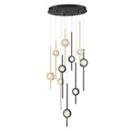 Velveton Seeded Glass Chandelier