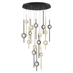 Velveton Seeded Glass Chandelier