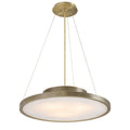 Pullman Modern Alabaster Chandelier - [Brass]