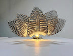 Murano Wall Lamp | 6 Smoked Felci Glass | Set of 2