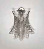 Murano Wall Lamp | 6 Smoked Felci Glass | Set of 2