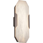 Obelisk Alabaster Wall Sconce by Bling Lighting Studio