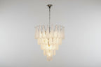 Modern Murano Glass Dewdrop Chandelier by Bling Lighting Studio
