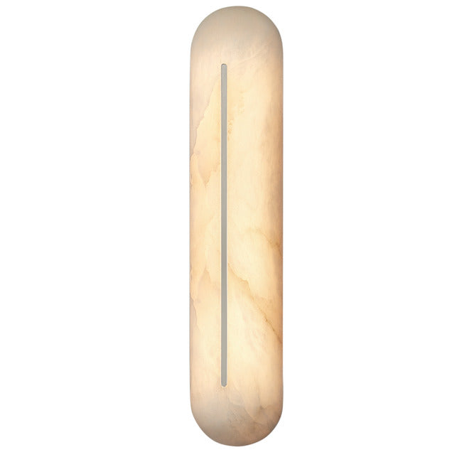 Hearth Alabaster Wall Sconce by Bling Lighting Studio
