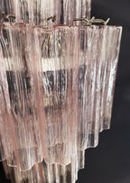 Murano Wall Lamp | 18 Pink Prism Glass | Set of 2