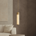 Sorella Alabaster Pendant Light by Bling Lighting Studio