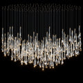 Crystal Teardrop Rain Chandelier