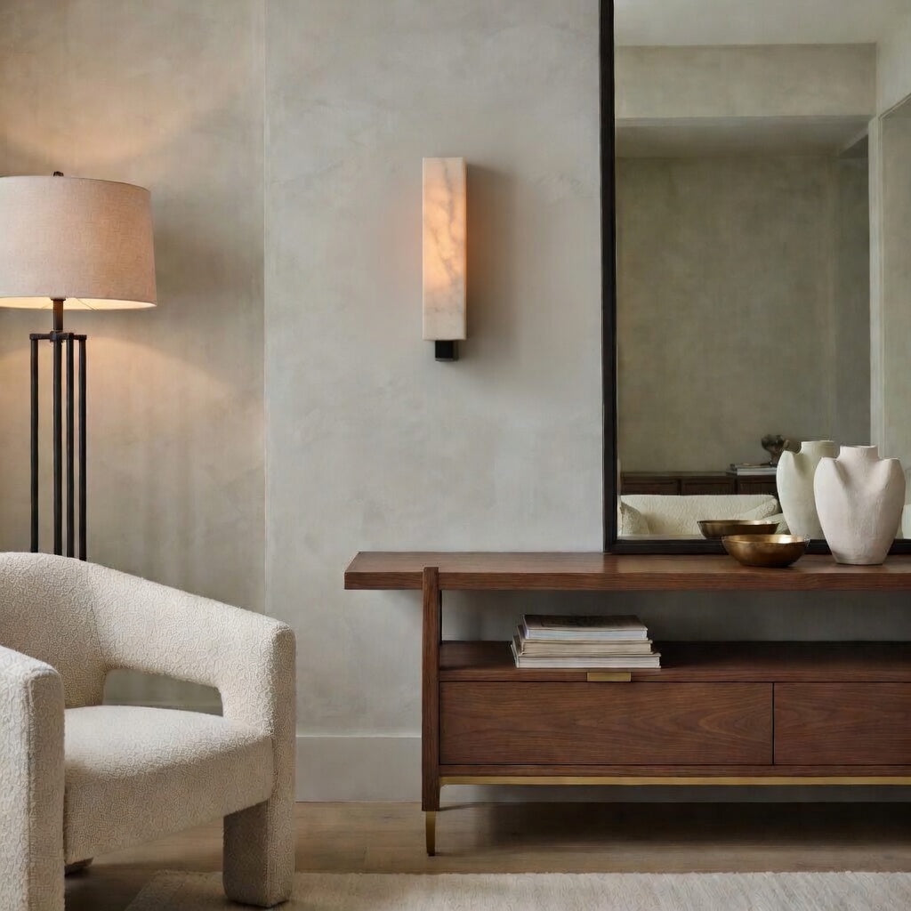 Alton Alabaster Wall Sconce