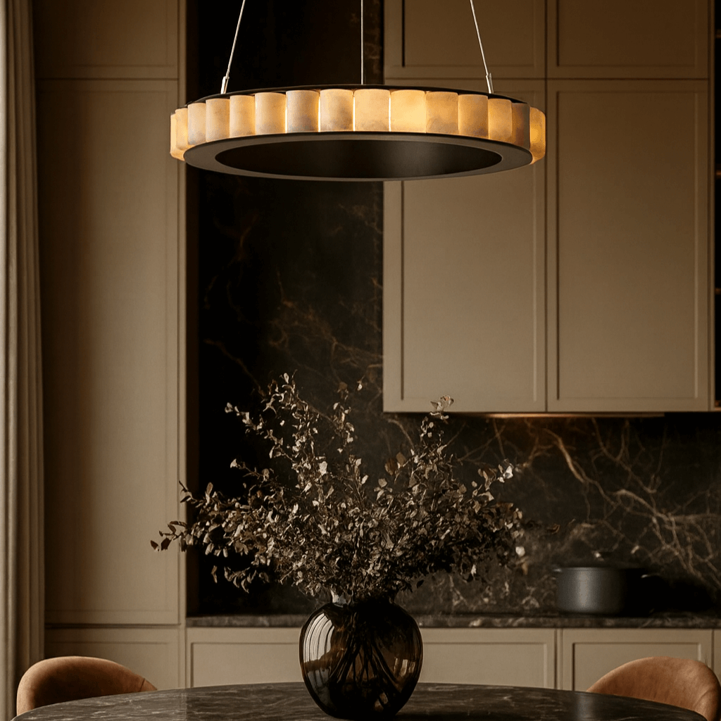 Hampton Alabaster Chandelier additional product view