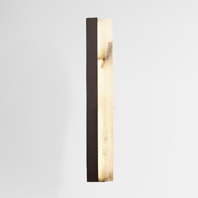 Sunrise Alabaster Wall Sconce by Bling Lighting Studio