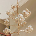 Mina Luxury Branch Flower Chandelier by Bling Lighting Studio