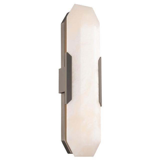 Obelisk Alabaster Wall Sconce by Bling Lighting Studio
