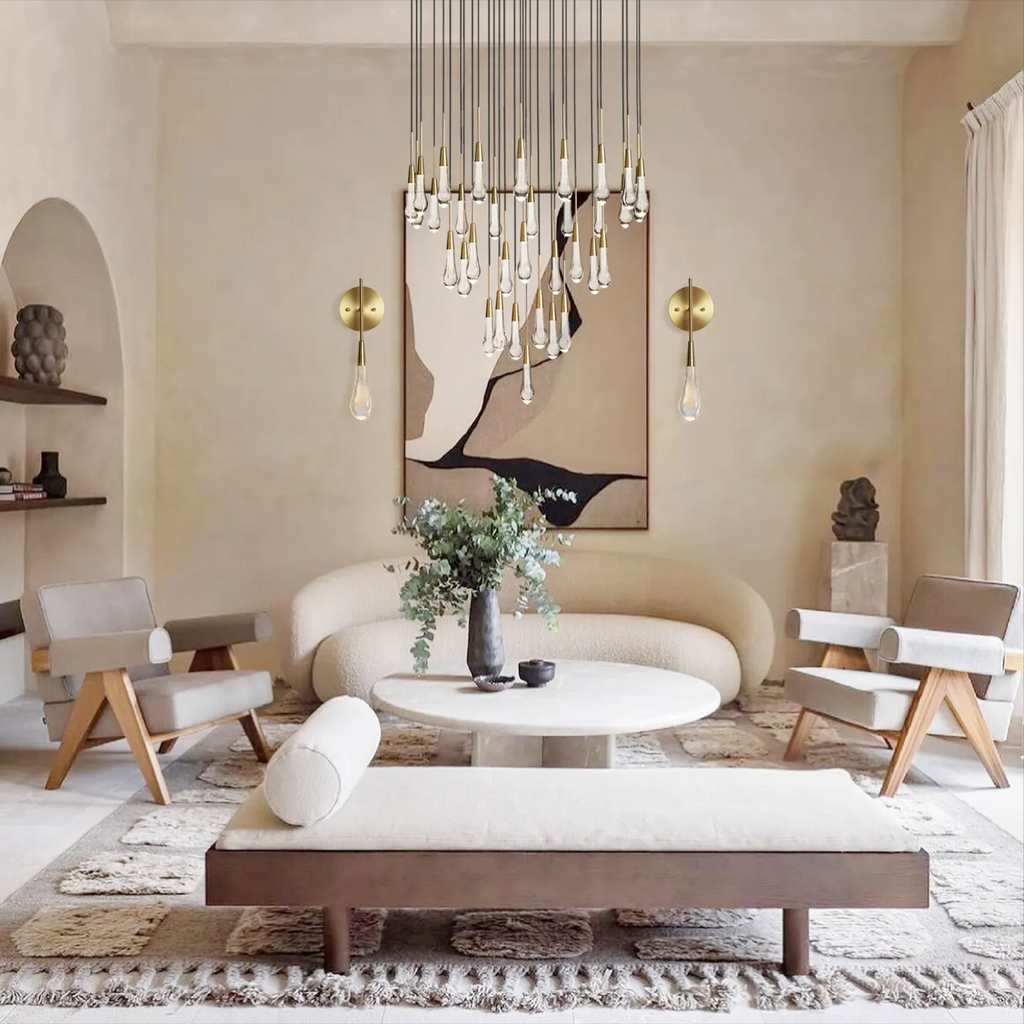 Soltaire Round Chandelier 17'' 24'' 36'' 40'' 58''D product image