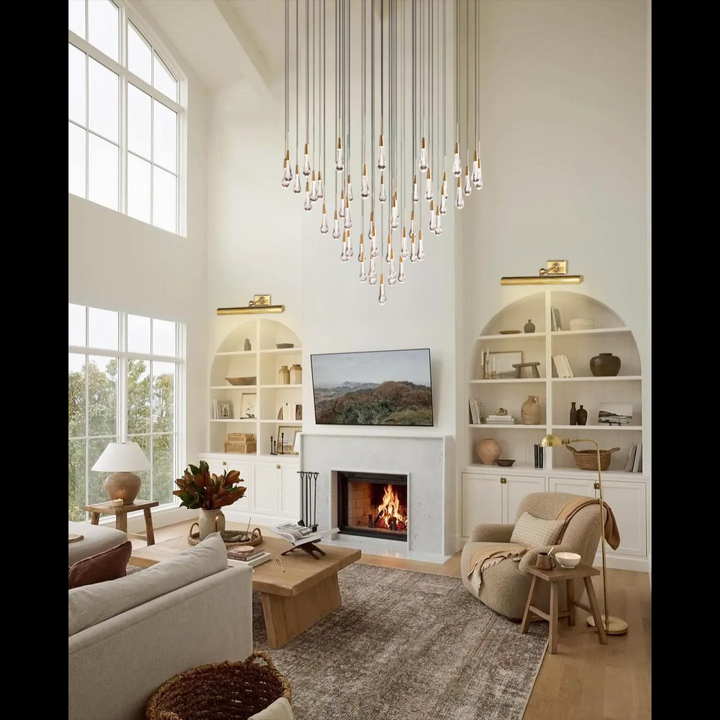 Soltaire Round Chandelier 17'' 24'' 36'' 40'' 58''D product image