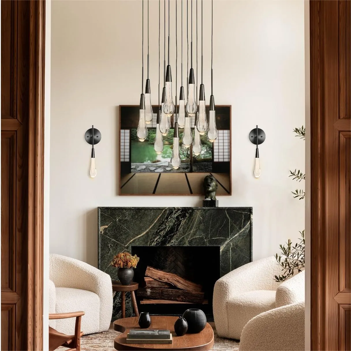 Soltaire Round Chandelier 17'' 24'' 36'' 40'' 58''D product image