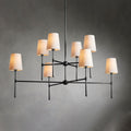 Rhodes 2-Tier Round Chandelier by Bling Lighting Studio
