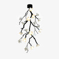 Large Long Branch Flower Chandelier by Bling Lighting Studio
