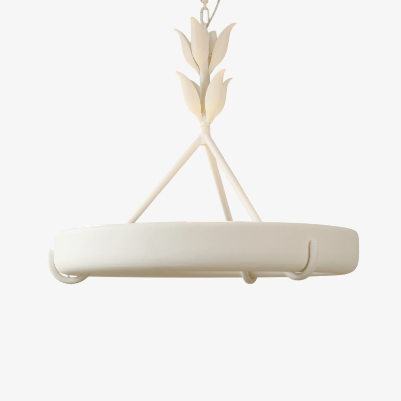 Tinsley Plaster Chandelier by Bling Lighting Studio