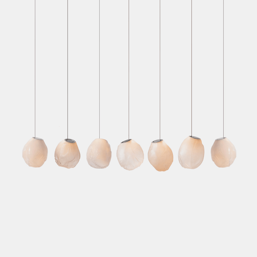 Liquid Glass Stone Pendant Light