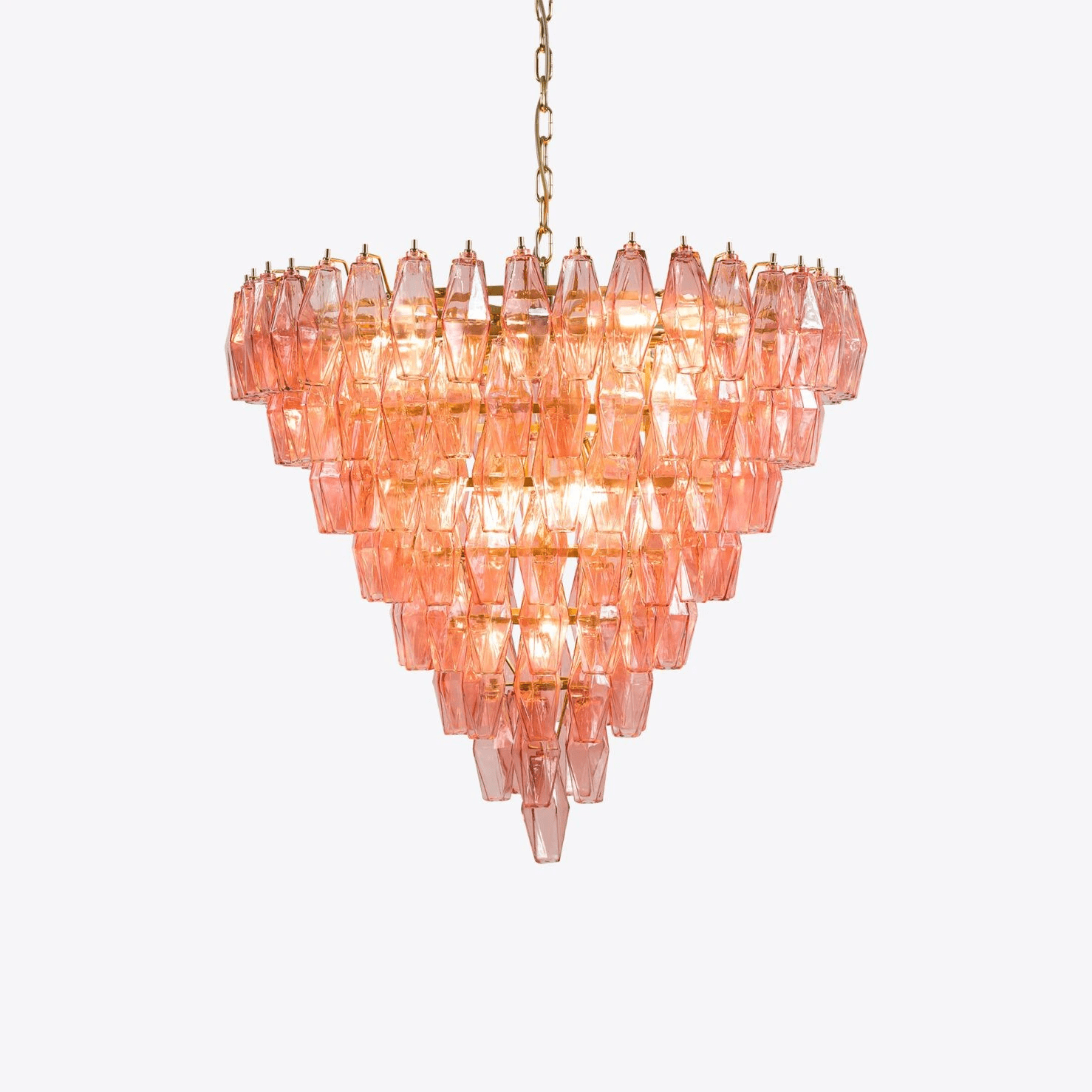 Modern Asti Murano Poliedri Chandelier product image