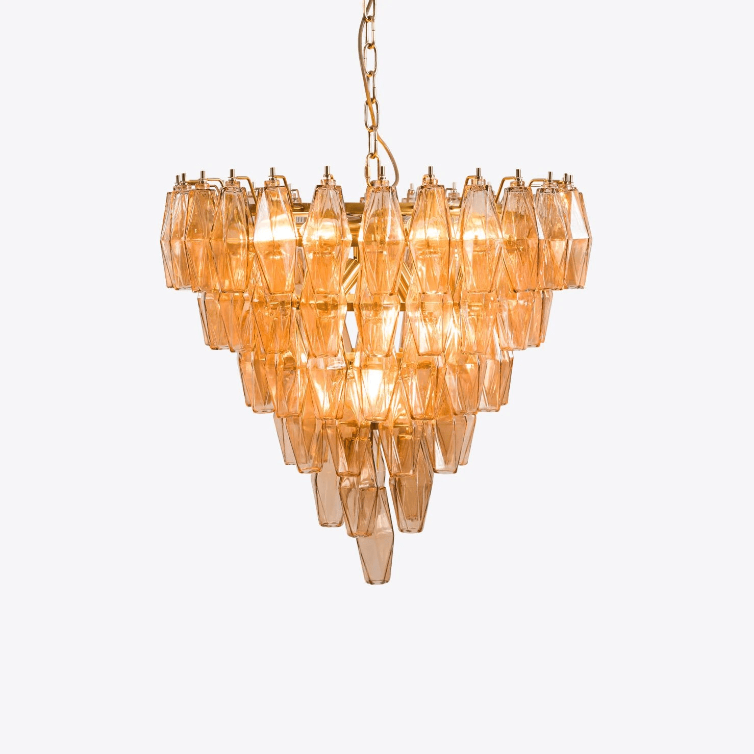 Modern Asti Murano Poliedri Chandelier product image