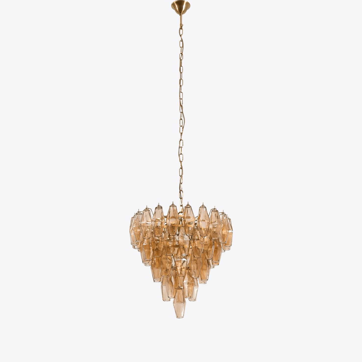 Asti Glass Chandelier Glass lighting by Bling Lighting Studio
